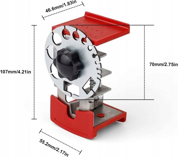 RĘCZNA KOROWARKA MASZYNA DO ŚCIĄGANIA IZOLACJI KABLI PRZEWODÓW NOŻE 12 SZT zdjęcie 3