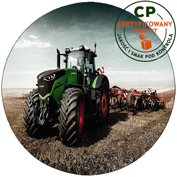 Opłatek na tort Traktor - Ciągnik zdjęcie 1