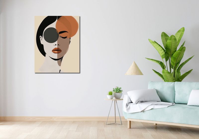 Obraz 70x90cm Dwie Strony Piękna zdjęcie 2
