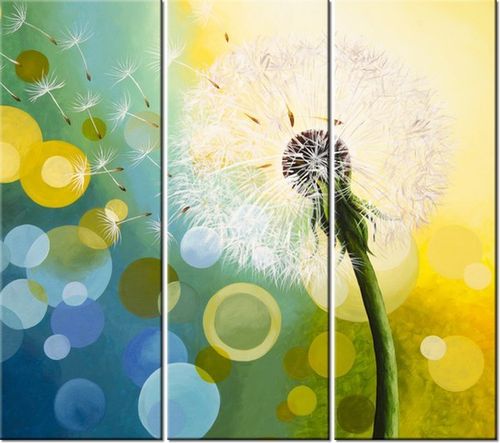 90CM 80 OBRAZ 3 ELEM DMUCHAWIEC SŁOŃCU ŚCIENNY na Arena.pl