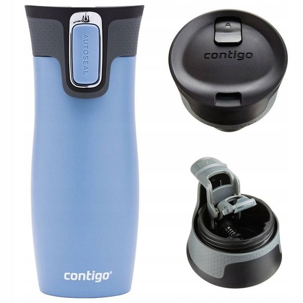 Kubek termiczny Contigo West Loop 2.0 470ml - Earl Grey zdjęcie 1