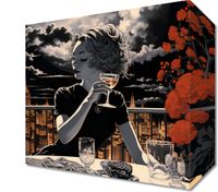 Obraz 20x20cm Wieczorne Toasty