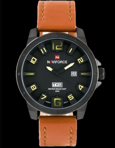 Zegarek męski NAVIFORCE - PLATTER - 9061-3A - DATA na Arena.pl