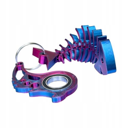 KEYSPINNER Keyrambit Flexi Ryba ZESTAW Brelok BRELOCZEK do kluczy Midnight na Arena.pl