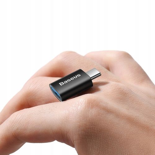 Baseus mini przejściówka, adapter USB-C na USB-A na Arena.pl