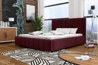 Łóżko tapicerowane  AMBER 160×200 ze stelażem