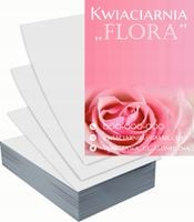Ulotki A5 reklamowe firmowe 5000szt różne wzory do wyboru KWIACIARNIA