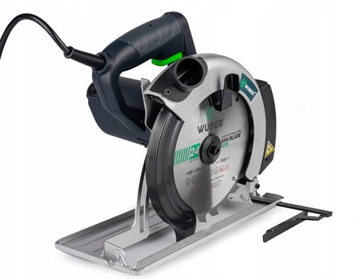 PIŁA TARCZOWA PRZECINARKA PILARKA RĘCZNA DO DREWNA Z LASEREM 2400 W na Arena.pl