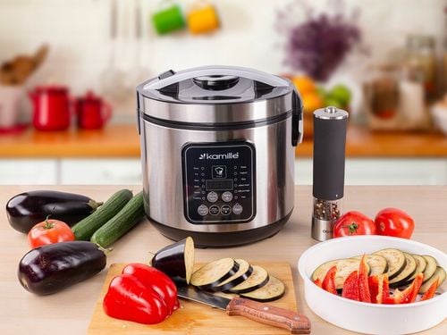 MULTICOOKER ELEKTRYCZNY GARNEKGARNEK SZYBKOWAR PAROWAR 13 PROGRAMÓW na Arena.pl