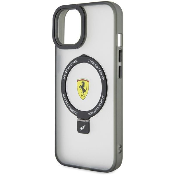 Etui Ferrari do iPhone 15 Plus, iPhone 14 Plus, Przezroczysty MagSafe zdjęcie 6
