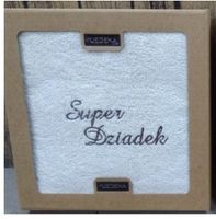 ręcznik w kartoniku Super  Dziadek  7 0x 140 cm