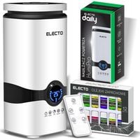 NAWILŻACZ POWIETRZA DYFUZOR JONIZATOR 4L AROMATERAPIA PILOT + 12