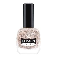 Golden Rose Keratin Glitter Nail Color 404 Keratynowy lakier do paznokci Kolor - 01