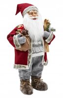 DUŻY Pan MIKOŁAJ ŚWIĄTECZNY STOJĄCY 81cm