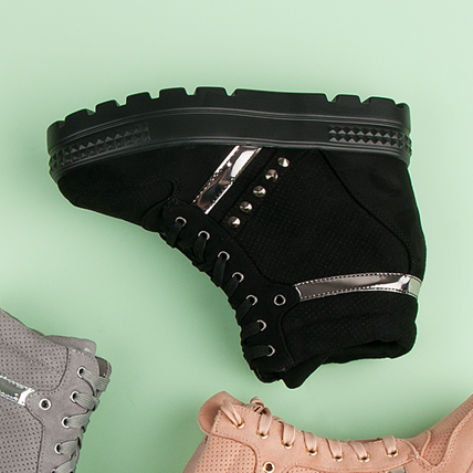 Sneakersy na platformie r.40 na Arena.pl