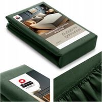 Bawełniane prześcieradło z gumką 140x200 Trwałe i Miękkie Różne Kolory