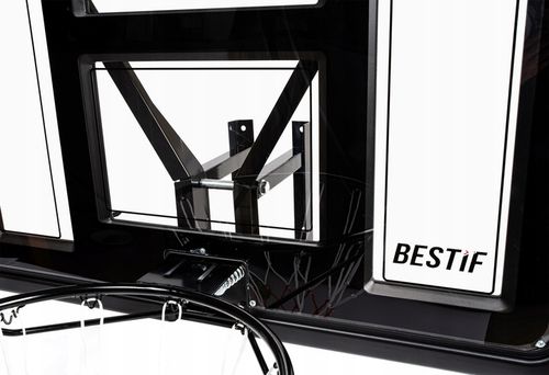 DUŻA TABLICA DO KOSZYKÓWKI KOSZA TARCZA + OBRĘCZ ZESTAW BESTIF na Arena.pl