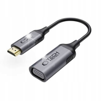 TECH-PROTECT ULTRABOOST ADAPTER HDMI TO VGA FULL HD 60HZ BLACK