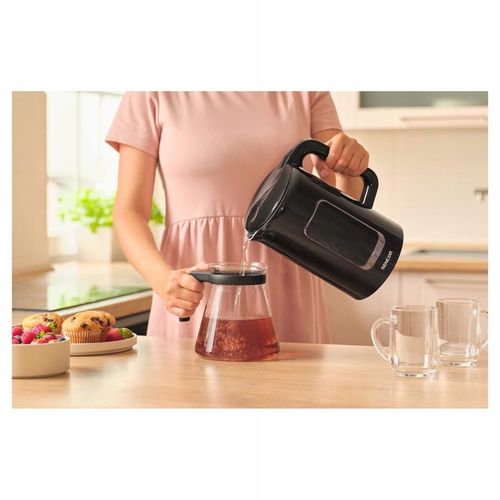 Czajnik elektryczny bezprzewodowy Sencor 2200W 1,7L LED ustawianie temp na Arena.pl