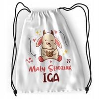 Plecak Sportowy Szkolny Dla Igi Córki Dziecka Z Nadrukiem Ze Zdjęciem