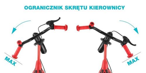 ROWEREK BIEGOWY DRAGON Z HAMULCEM MULTICOLOR MILLY na Arena.pl