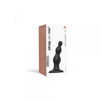 dildo plug beads black   s