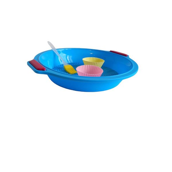 Forma silikonowa okrągła do pieczenia tarty 23cm zdjęcie 1
