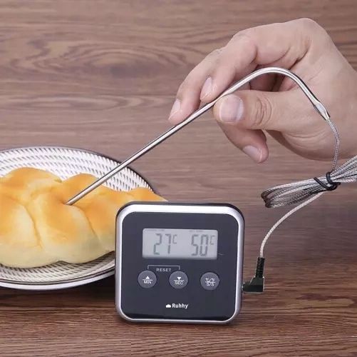 Termometr do Piekarnika Lodówki Kuchni Sonda Timer zdjęcie 7