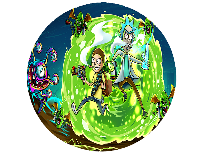 Podkładka pod myszkę Rick i Morty zdjęcie 2