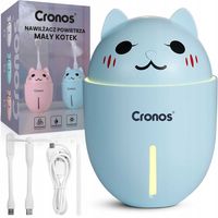 Nawilżacz Powietrza Cronos Kotek 3W1 Xyd-Y1 Niebieski