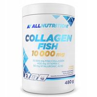 ALLNUTRITION COLLAGEN FISH 10 000 mg 480g POMARAŃCZA STAWY KOŚCI MIĘŚNIE