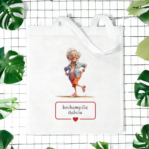 Torba z nadrukiem prezent Dzień Babci różne wzory Babcia na Arena.pl
