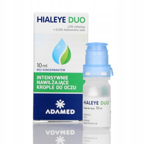 Hialeye Duo krople do oczu + Lutezan Premium zdjęcie 2
