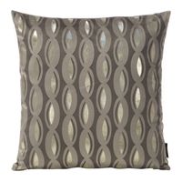 POSZEWKA ZE ZŁOTYM WZORKIEM 45X45 CM BEŻOWA