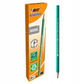12 SZT x OŁÓWEK HB/2 BIC EVOLUTION ORIGINAL, WYKONANY Z ŻYWICY BEZDRZEWNEJ