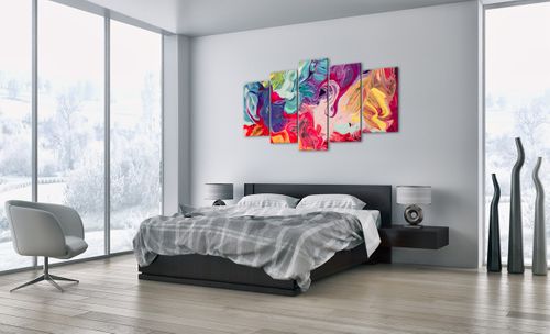 Obraz Na Płótnie - Kompozycja Barw - 160X85 Cm - Ea160X85-3877 na Arena.pl