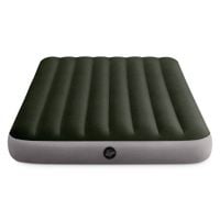 materac dmuchany welurowy z pompką 137 x 191 x 25 cm intex 64778