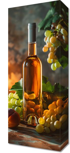 Obraz 20x50cm Bursztynowe Wino zdjęcie 1