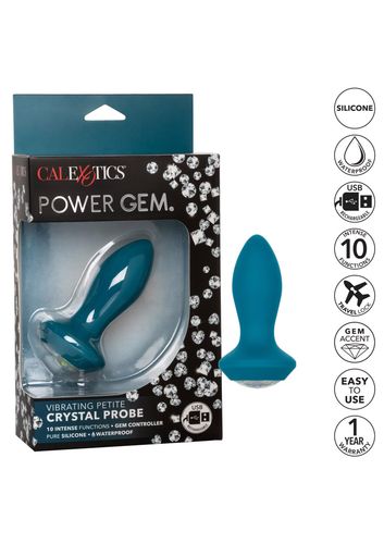 Vibrating Petite Crystal Probe Blue na Arena.pl