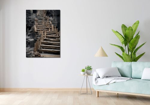 Obraz 70x100cm Schody do Nieznanego na Arena.pl