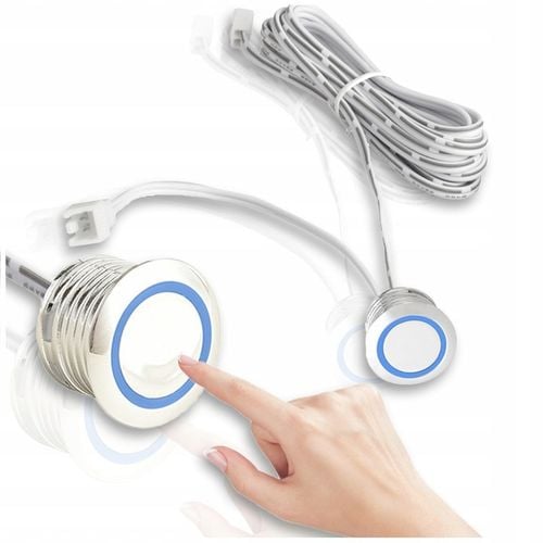 MINI ŚCIEMNIACZ DOTYKOWY WŁĄCZNIK DO TAŚM LED STEROWNIK MEBLOWY 12V na Arena.pl