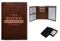 ETUI na dokumenty prezent SKÓRA prezent SZWAGIER