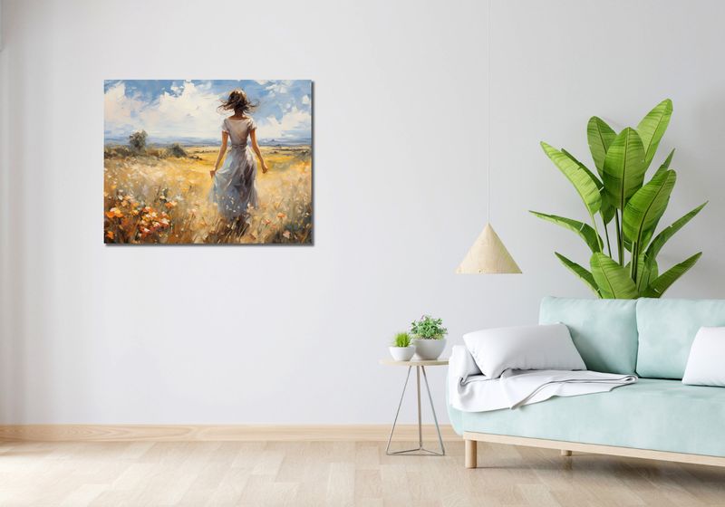 Obraz 90x70cm Podmuch Lata zdjęcie 2