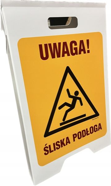 Em020 Potykacz "Uwaga! Śliska Podłoga" zdjęcie 4