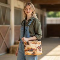 Konie w Galopie Mała Torebka Damska na ramię