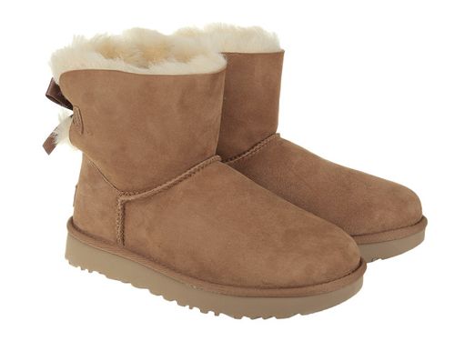 Buty UGG Mini Bailey Bow II 1016501-CHE - 39 na Arena.pl