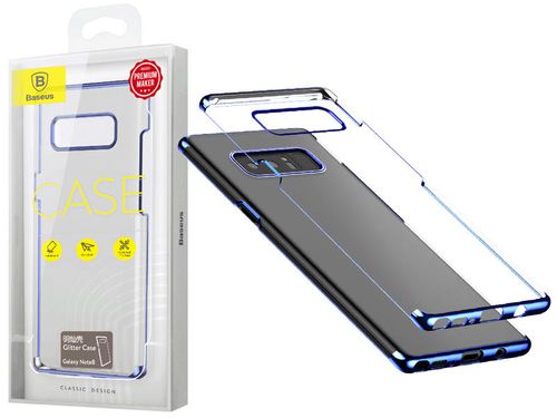 Etui Baseus glitter case Galaxy Note 8 granatowe +Folia Ringke 3D na Arena.pl