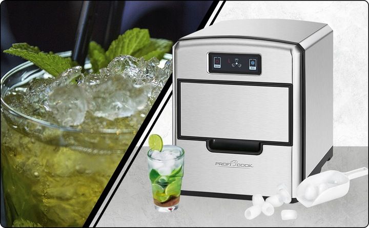 KOSTKARKA DO LODU MASZYNA 15KG LODU PROFICOOK PC-E zdjęcie 9