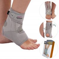 NEOPRENOWY STABILIZATOR STAWU SKOKOWEGO ORTEZA KOSTKI STOPY OPASKA NA KOSTK