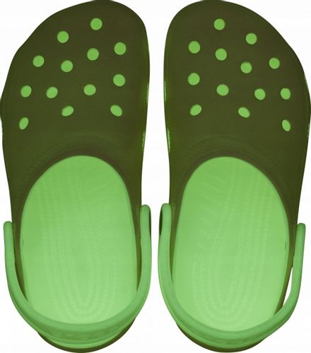 Dziecięce Fluorescencyjne Buty Chodaki Crocs Glow In The Dark 23-24 na Arena.pl